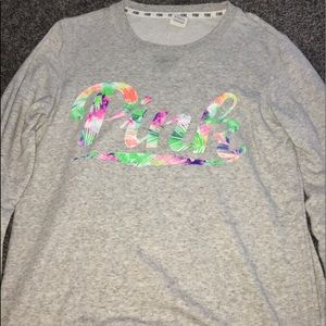 pink brand sweater!